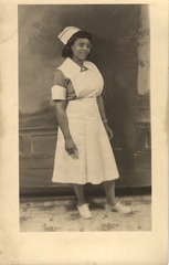 [Portrait of an African American nurse]