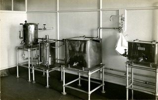 [King George Military Hospital, sterilizing room, 4th floor theatre]