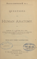 Questions on human anatomy