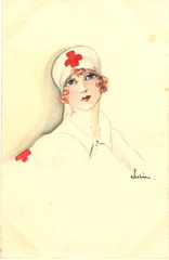 [Portrait of a Red Cross nurse]
