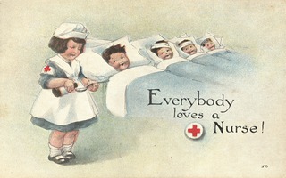 Everybody loves a nurse!