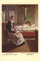 La hermana de la caridad: colección ilustraciones médicas "Ceregumil"