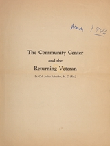 The community center and the returning veteran