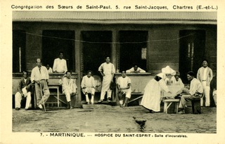 Martinique: Hospice du Saint-Esprit : salle d'incurables