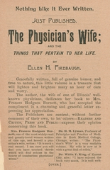 The physician's wife and the things that pertain to her life, by Ellen M. Firebaugh