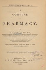 A compend of pharmacy