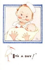 "It's a boy!"