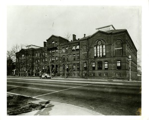 [United States Armed Forces Medical Library street level southeast view]