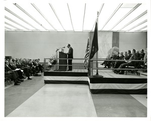 [Alexis S. Liatis speaking at National Library of Medicine Dedication Ceremony 1]