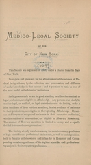 Medico-Legal Society of the City of New York