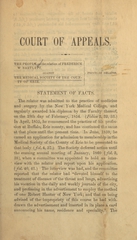 The people on the relation of Frederick W. Bartlett against the Medical Society of the County of Erie