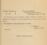 General orders. No. 156