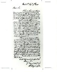 [Letter written by George Washington]