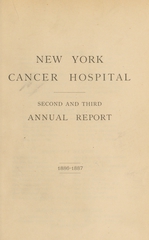 Second and third annual report, 1886-1887