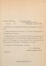 General orders. No. 65