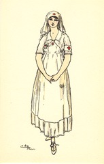 [A standing nurse]