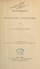 Pseudo-hypertrophic muscular paralysis, with an analysis of cases