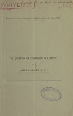 The question of contagion in leprosy