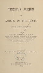 Tinnitus aurium or noises in the ears