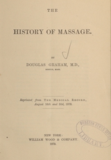 The history of massage