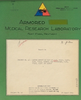 Report on Project no. 42 -- letter report on test of pack, field, cargo; pack, field, combat; and suspenders, pack, field, cargo and combat