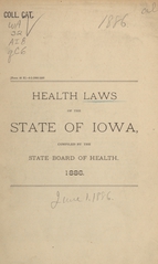 Health laws of the State of Iowa