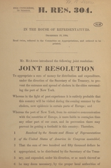 H. Res. 304: in the House of Representatives, December 19, 1884