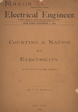 Counting a nation by electricity: a visit to the U.S. Census Office, Washington