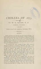 Cholera of 1873