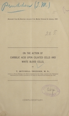 On the action of carbolic acid upon ciliated cells and white blood cells