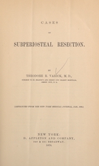 Cases of subperiosteal resection