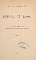 The prophylaxis of puerperal convulsions