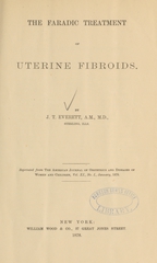 The faradic treatment of uterine fibroids