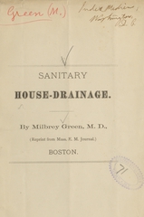 Sanitary house-drainage