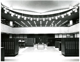 [Main catalog area of the National Library of Medicine]
