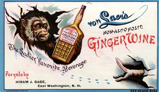 Von Laer's non-alcoholic Ginger Wine: the ladies' favorite beverage