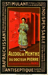 Alcool de Menthe du Docteur Pierre de la Faculté de médecine de Paris
