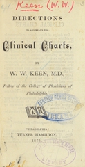 Directions to accompany the clinical charts