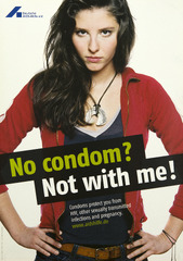 No condom? Not with me!