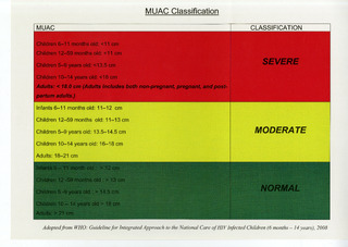 MUAC classification