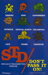 STD, sexually transmitted disease: don't pass it on!