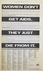 Women don't get AIDS: they just die from it