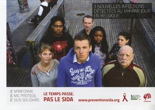 3 nouvelles infections détectées au VIH par jour en Belgique