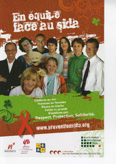 En équipe face au sida: [9 people]