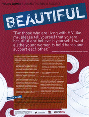 Beautiful: young women turning the tide//AIDS2012