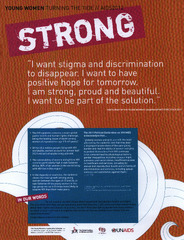 Strong: young women turning the tide//AIDS2012
