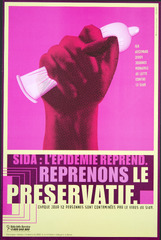 SIDA: l'epidemie reprend: reprenons le preservatif