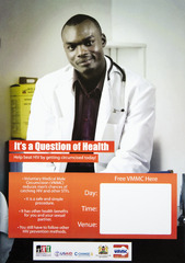 It's a question of health: help beat HIV by getting circumcised today!