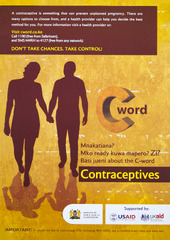C word: contraceptives