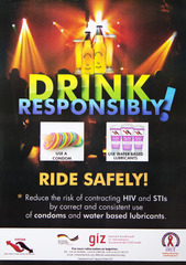 Drink responsibly!: ride safely!